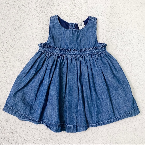 GAP Other - GAP Baby Girl Denim Sleeveless Dress